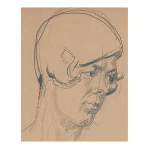 1930s Paul Travis Portrait of a Lady