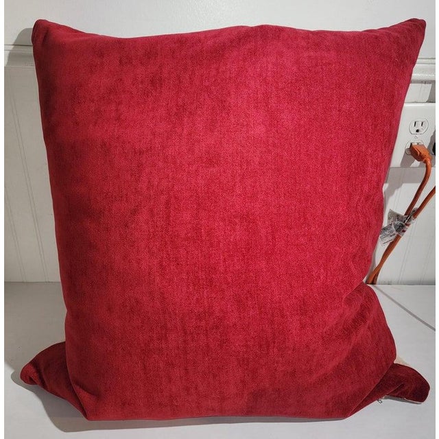 Mexican Indian Weaving Bolster Pillow For Sale - Image 4 of 5