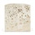 2020s Victorian Hair on Hide with Spots Cube Ottoman, White & Gold For Sale - Image 5 of 10