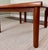 Brown Vintage 1960's MCM Scandinavian Teak Wood Coffee and End Table Set of Three For Sale - Image 8 of 8