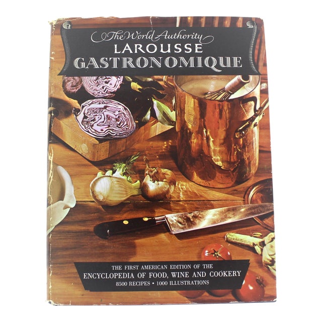 1961 1st American Edition Larousse Gastronomique the World Authority Encyclopedia of Food Wine and Cookery For Sale