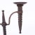 Pair of Antique French Iron Candle Sticks For Sale In West Palm - Image 6 of 8