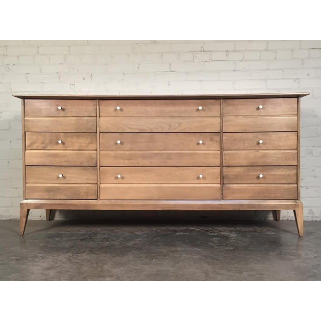 Heywood Wakefield Cadence MidCentury Modern Dresser With Mirror Chairish