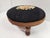 Victorian Round Needlepoint Victorian Footstool For Sale - Image 3 of 12