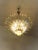Murano Chandelier Original Palmette, Opal Iridiscent Glass - 58 Glasses For Sale - Image 9 of 10
