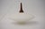 Brown Mid-Century Modern Danish UFO Lamp in Opal Glass and Teak, 1960s For Sale - Image 8 of 15