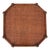 Palm Beach Regency Octagonal 3-Tier Faux Bamboo Side Table With Woven Rattan & Glass For Sale - Image 9 of 10