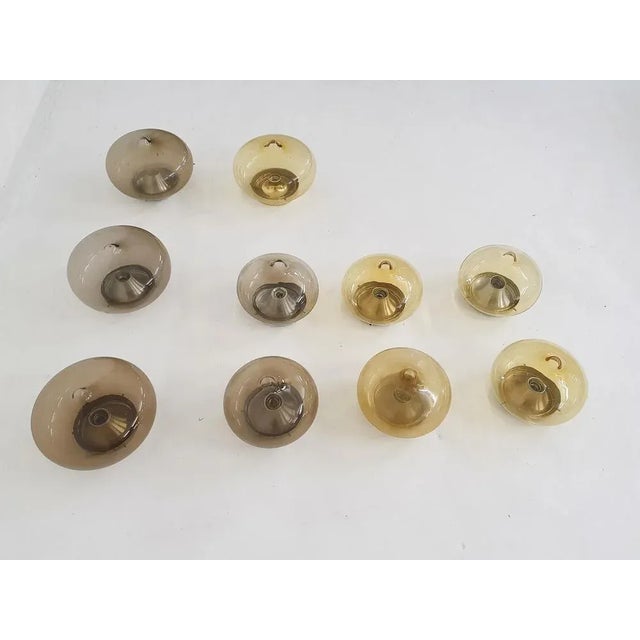 Dijkstra glass ceiling lights “drop” 2x small: diameter: 30 cm; height: 25 cm. We also have 3 larger ones available. All...