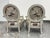 2010s Century Furniture Oval Back Armchairs, Pair. For Sale - Image 5 of 12