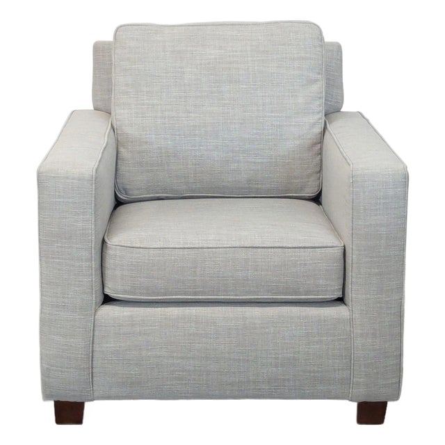 West Elm Henry Modern Lounge Armchair – Comfortable and Stylish Seating For Sale