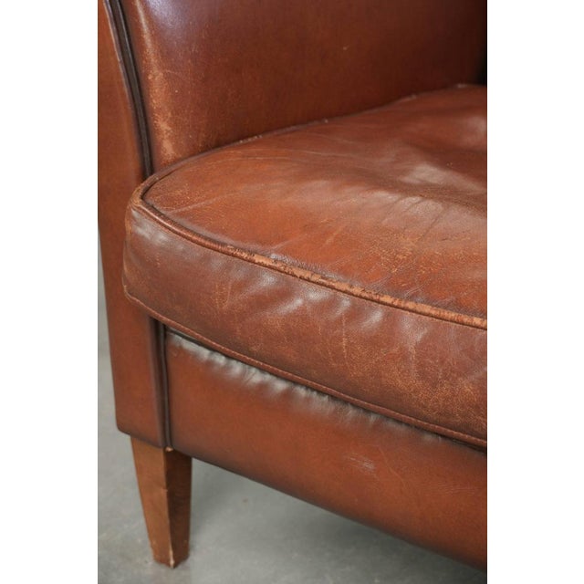 Club Chairs in Sheepskin Leather, Set of 2 For Sale - Image 14 of 16