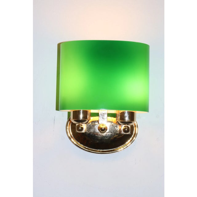 Anubi Wall Gold Plated Brass Mounting. This is a Nostalgic Replica of a Ship's Interior Petroleum Lamp. Made in Italy by...