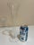 Very elegant glass mouth blown champage flutes. The beautiful trumpet shaped glasses have hollow stems and a striking...