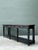 Wood Vintage Patinated Long Console Table For Sale - Image 7 of 13