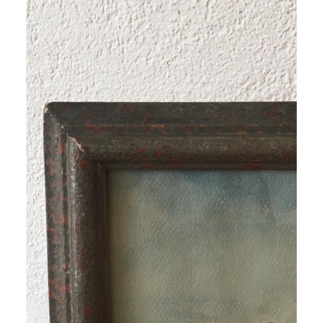 Louys Van Den Bussche, Les dunes sur la côte belge, 1927, Watercolor on Paper, Framed For Sale - Image 6 of 10