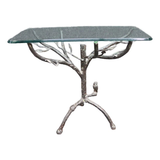 Bronze Giacometti Style Twig Table For Sale
