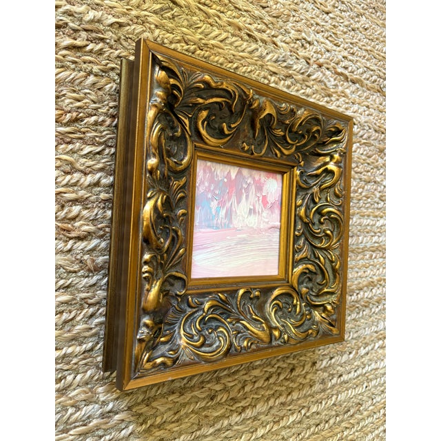 Sarah Trundle, Contemporary Abstract Framed Painting, "Sweet Surrender" For Sale - Image 6 of 6