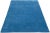 Contemporary Blue Modern Gabbeh Minimalist Style Handmade Wool Rug For Sale - Image 3 of 7