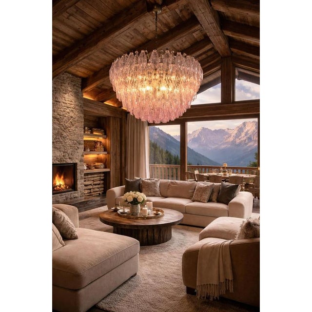 Vintage Murano Chandelier, 1990s For Sale - Image 12 of 18