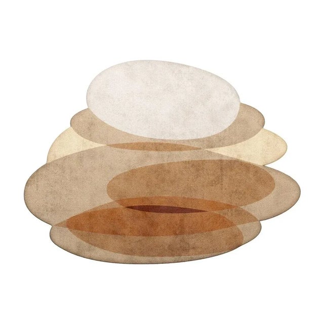 Tapis Shaped #17 Modern Eclectic Rug by TAPIS Studio, 2010s For Sale - Image 4 of 4