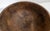19th Century Primitive Rustic Hand Carved Elm Bowl, New England For Sale - Image 11 of 18