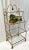 Italian Gilt Etagere With Glass Shelves For Sale - Image 4 of 11