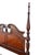 Thomasville Collectors Cherry King Size Poster Bed Carved Headboard Chippendale For Sale - Image 12 of 18