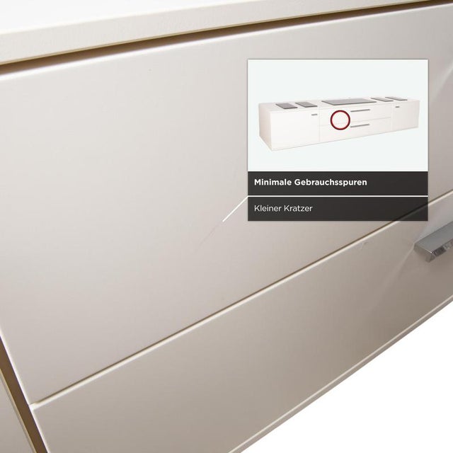 MC 906 SV Wooden Sideboard in White by Gwinner For Sale - Image 12 of 18