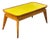 Coffee Table in Oak with Yellow Tiled Top, France, 1950s For Sale