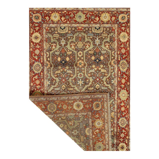 Traditional Fine Hand Knotted Ralph Lauren Design For Sale - Image 3 of 5