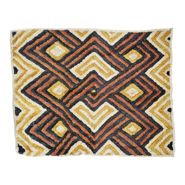 Vintage Kuba Grass Textile For Sale