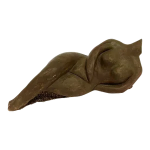 Mid 20th Century Modern Abstract Reclining Female Nude Sculpture