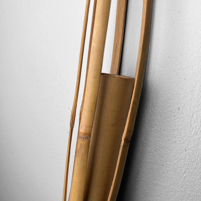 Japanese Bamboo Ikebana Hanger, 1970s For Sale - Image 9 of 18