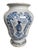 Antique Italian Blue and White Pottery Vessel For Sale - Image 4 of 7