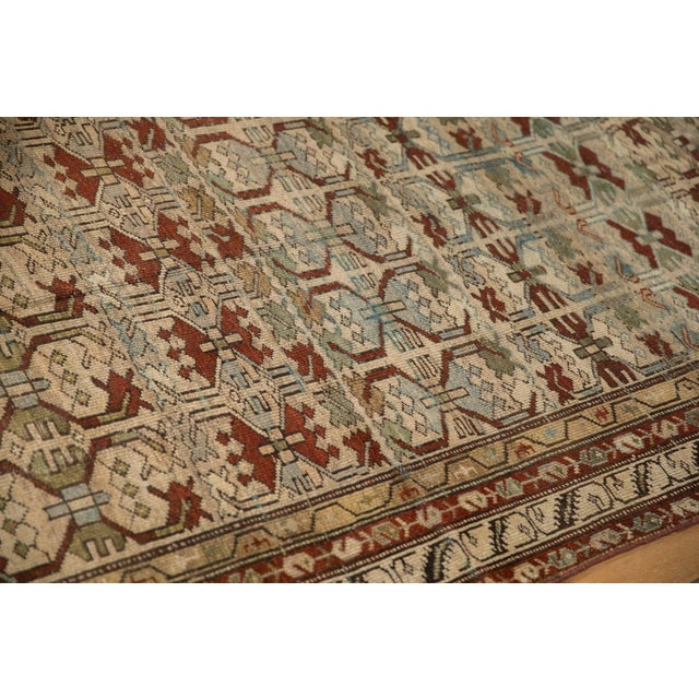 Old New House Antique Distressed Borchalou Rug Runner - 4'3" x 10'1" For Sale - Image 4 of 9
