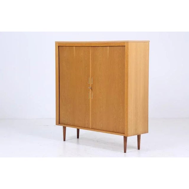 Mid-Century Roller Shutter Cabinet from Werner Stehroll, 1960s For Sale - Image 10 of 11