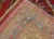 Antique Turkish Medallion Oushak Rug in Red, Green and Blue 6'0 X 8'6 For Sale - Image 12 of 13