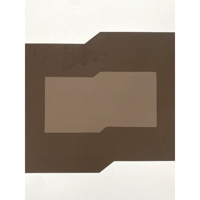 Joachim Albrecht, Double-Sided Concrete Composition, 1970s, Color Screen Print For Sale - Image 9 of 14