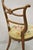 Early 20th Century Vintage Italian Biedermeier Saber Leg Accent Side Chair With Needlepoint Seat For Sale - Image 12 of 12