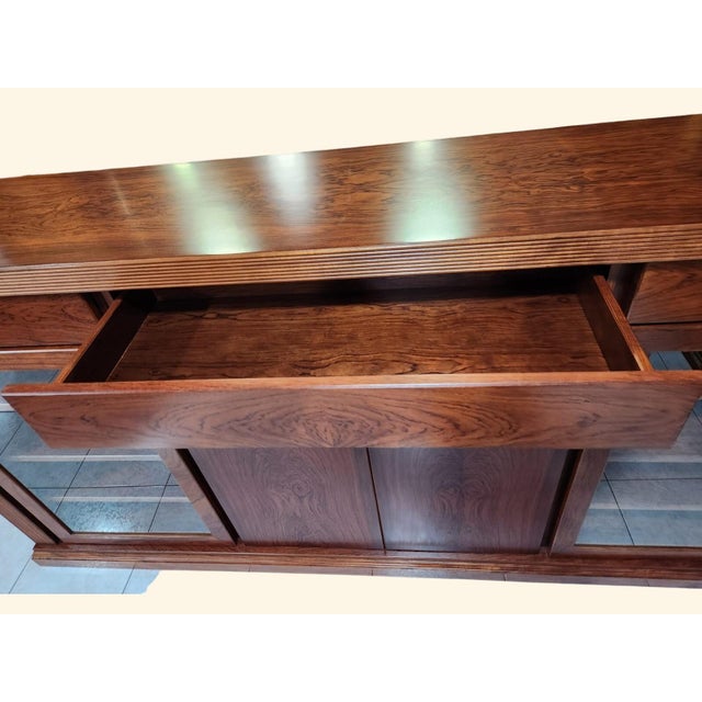 Brown Zaragoza Showcase Sideboard, 1998 For Sale - Image 8 of 11