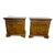 1980s Pair of Drexel "Country Collectibles" Nightstands For Sale