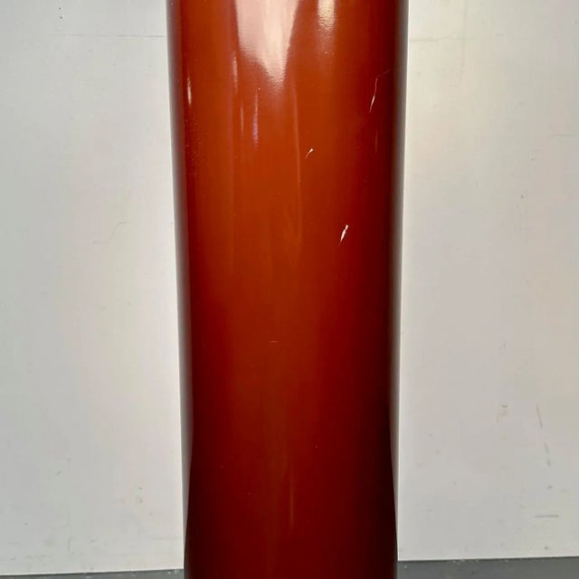 Modern Boomerang Wooden Sculpture on Steel Pedestal by David Hymes, Contemporary For Sale - Image 11 of 12