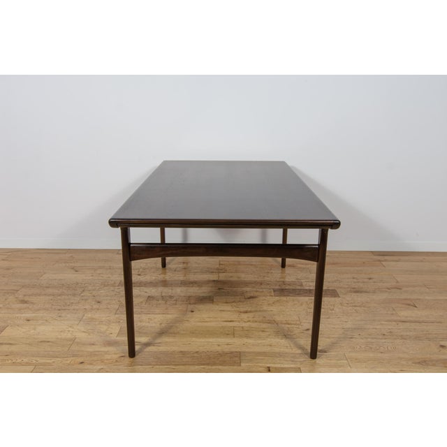 Mid-Century Modern Teak Extending Dining Table by Johannes Andersen for Uldum Møbelfabrik, Denmark, 1960s For Sale - Image 6 of 18