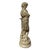 Mid-Century Modern Vintage Hollywood Regency Chalkware Greek Goddess W/Pipes Figurine Sculpture For Sale - Image 3 of 9