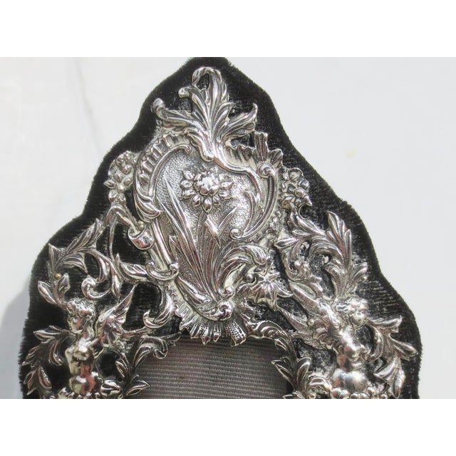 Sterling Silver Photo Frames London 1889 For Sale - Image 4 of 6
