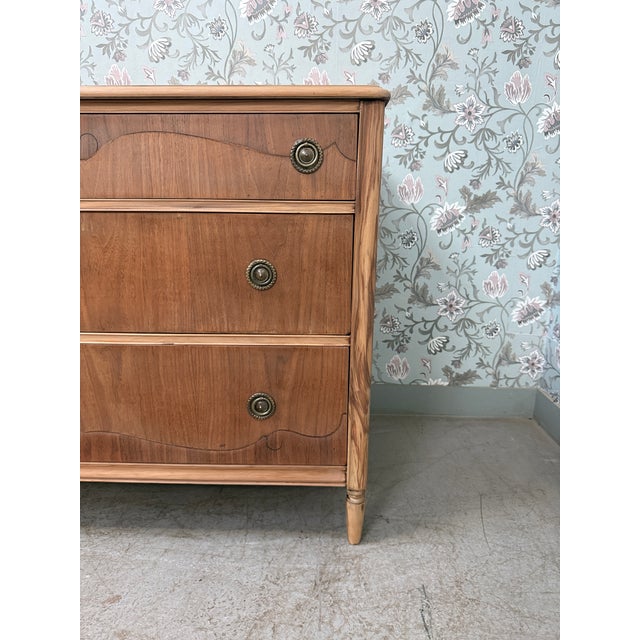 1930s Large Art Deco Chest of Drawers in Mahogany and Ash, 1930s For Sale - Image 5 of 18