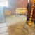 1950s Gio Ponti Style Mid-Century Modern Brass Italian Big Wall Mirror For Sale - Image 6 of 10