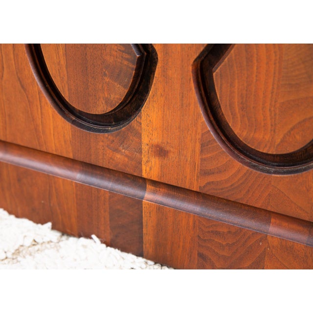 Vintage Brutalist Accent Table For Sale - Image 4 of 7