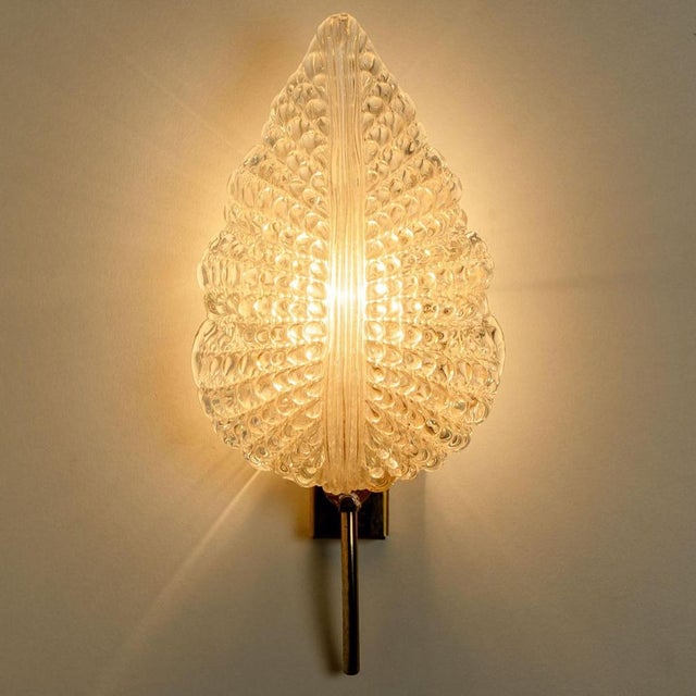 Large Wall Sconces in the style of Barovier & Toso, Italy, 1960s, Set of 2 For Sale - Image 10 of 18
