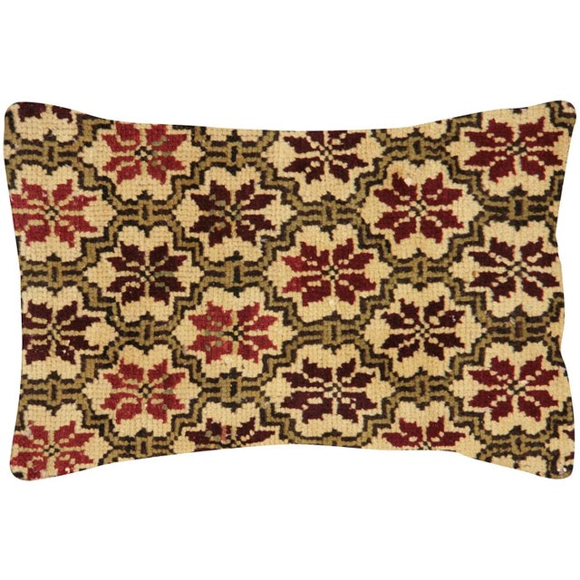 Illustration 1960s Turkish Oushak Pillow For Sale - Image 3 of 3